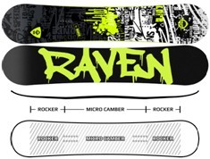 Raven snowboard deszka alacsony ár
